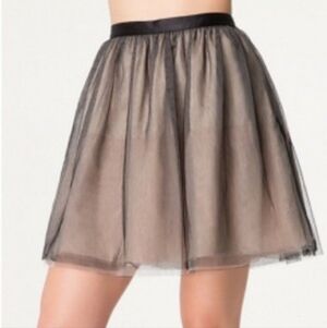 NWT Gorgeous BEBE layered tulle mini skirt 8
